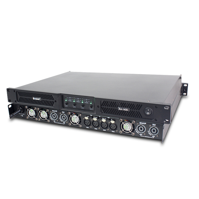 Hifi Digital 4 X 2200w 8ohm Professional Amplified Sound Musical Instruments Amplifier Mixer Amplifier