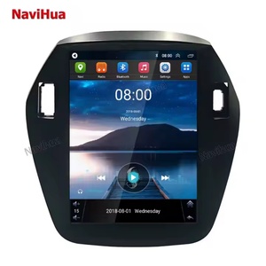 Système multimédia de voiture Navihua, lecteur sans fil CarPlay Android Auto, radio GPS, navigation pour Hyundai IX35 2009-2015 - Product Image 3