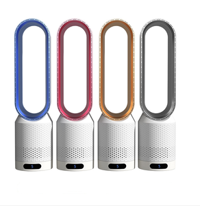 Điều khiển từ xa màn hình cảm ứng tháp Quạt điện tầng làm mát không khí với bộ lọc nhựa không cánh quạt - Product Image 2