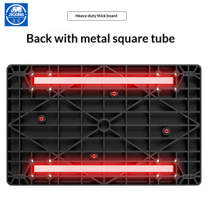 Gerobak Lipat Portabel dengan Pagar, Troli Tangan Lipat untuk Pengiriman Paket - Product Image 3