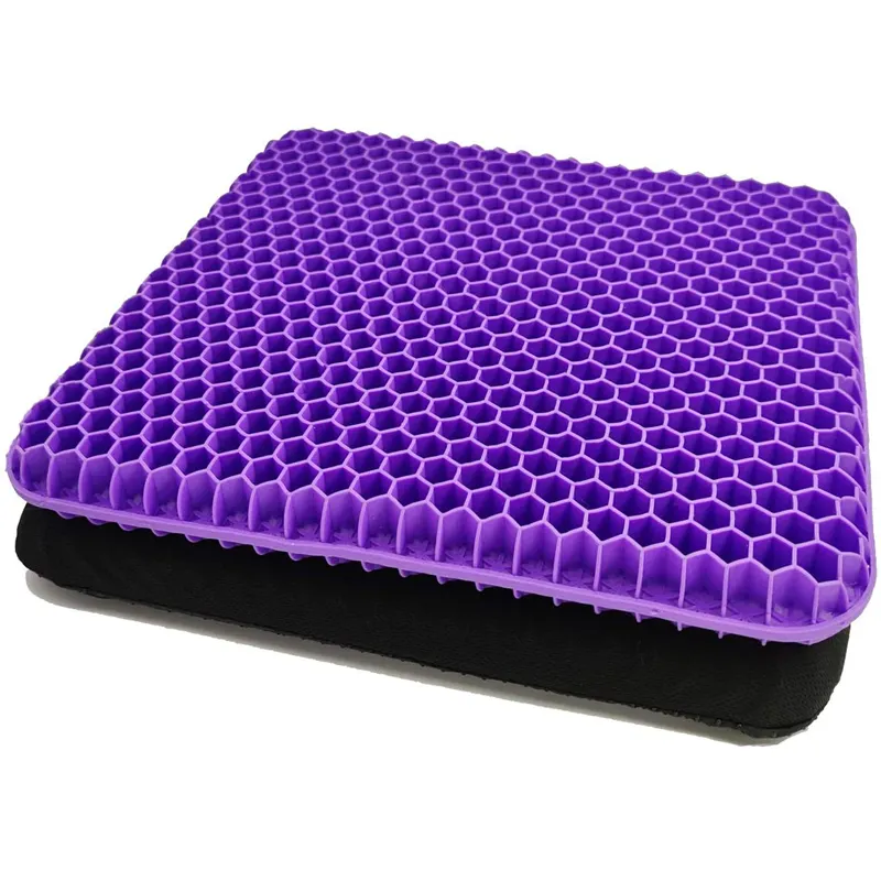 Office & Car TPE Gel Seat Cushion Double Thick orthopedic cooling seat cushion coccyx outdoor seat cushion