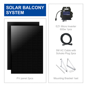 ระบบพลังงานแสงอาทิตย์สำเร็จรูป YONZ 800W สำหรับระเบียงบ้าน ระบบออฟกริด - Product Image 4