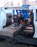 Machine de tournage CNC automatique miniature professionnelle personnalisée en acier inoxydable, cuivre, fer et aluminium Lang Ruixing 380V 30kW 1 an de garantie