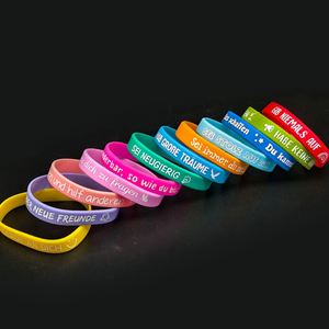 Pulseras de Silicona Religiosas al por Mayor, Pulseras de Goma con Citas Bíblicas, Pulseras de Goma Cristianas Coloridas e Inspiradoras para Hombres y Mujeres, Regalos - Product Image 4