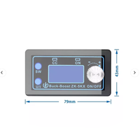 Fuente de Alimentación Regulada Ajustable CNC DC MW ZK-5KX, 0.6-36V 5A 80W, Módulo de Potencia