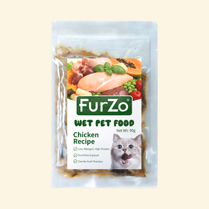 Cibo Umido Naturale per Gatti con Ingredienti Limitati, Senza Cereali, Alto Contenuto Proteico, Manzo, Anatra, Piccione, Pollo, Snack Salutari per la Pelle del Gatto - Product Image 2