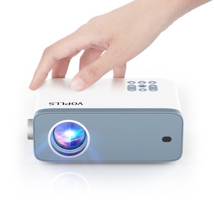 <span class=keywords><strong>6800</strong></span> lumens 1080p mini projecteur avec port AV, USB, etc full HD <span class=keywords><strong>4K</strong></span> film vidéo LED home cinéma projecteur mini projecteur - Product Image 1