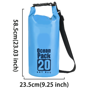 Sac à dos sec flottant en PVC <span class=keywords><strong>de</strong></span> grande capacité pour les activités <span class=keywords><strong>de</strong></span> plein air pour l'escalade 2L 5L 10L 15L 20L 30L - Product Image 4