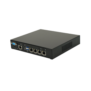 Giá rẻ nhất pfsense tường lửa 4 cổng 1Gbps Quad Core J1900 <span class=keywords><strong>Linux</strong></span> Ubuntu mini máy tính để bàn thiết bị tường lửa Router 4 LAN i211 - Product Image 5