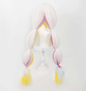 Parrucca Sintetica Lunga Colorata Resistente al Calore GAHC-068 per <span class=keywords><strong>Cosplay</strong></span> da Donna, Stile Magical Girl Witch Trials, Modello Jogasaki Noah - Product Image 2