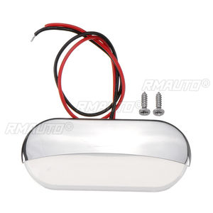 Lampe murale LED pour bateau marin 12V DC, acier inoxydable, blanc, lampe arrière LED, accessoires pour yacht, IP67, éclairage de couloir - Product Image 3