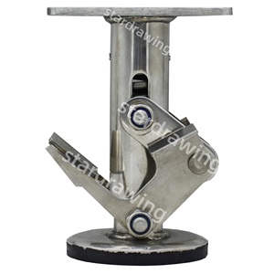 S-S 304 Edelstahl Rollen rad Boden Truck <span class=keywords><strong>Lock</strong></span> <span class=keywords><strong>Caster</strong></span> - Product Image 1