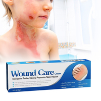 Crème Réparatrice Apaisante pour Brûlures à Base de Plantes, Formule Herbal de Haute Qualité, Soin des Plaies, Marque Privée