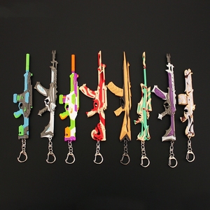 Porte-clés de haute qualité Magepunk <span class=keywords><strong>Gaia</strong></span>'s Vengeance Ghost Mini Metal Valorant Gun - Product Image 4