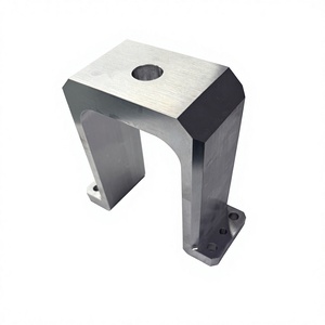 5 Axis Custom High Precision CNC Machining Aluminum Alloy Bracket, OEM Precision Milling Industrial Equipment Hardware Component - Product Image 1