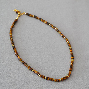 Gargantilla de piedra Natural para mujer, Collar corto de cadena a la moda, joyería sencilla para hombre, Bisutería - Product Image 3