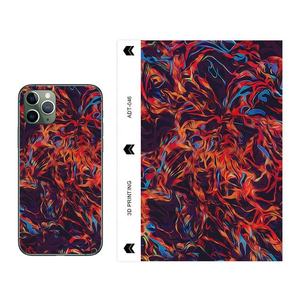 Skycut résistant à l'usure bricolage Style 3D imprimé effet <span class=keywords><strong>Smartphone</strong></span> dos peau Cutter <span class=keywords><strong>traceur</strong></span> feuille - Product Image 3