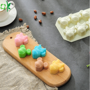 OKSILICONE, herramientas divertidas y bonitas para hornear, antiadherentes, reutilizables para hacer gelatina, caramelos <span class=keywords><strong>de</strong></span> goma, moldes <span class=keywords><strong>de</strong></span> silicona para pasteles - Product Image 5