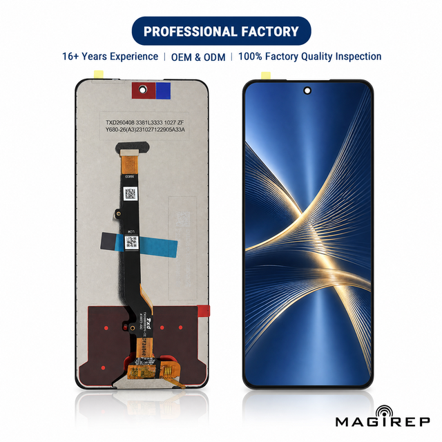 MAGIREP LCD Screen for Infinix KI7 KI7S LH8N X6831 X6832 X6833B X6711 X6711TS X6836 X6837 X6838 KJ8 KJ6 KJ6S LI6 LH7N OEM Screen