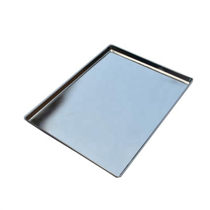 Bandeja para hornear de superficie plana no perforada de aleación de aluminio de <span class=keywords><strong>acero</strong></span> <span class=keywords><strong>inoxidable</strong></span> con tamaño personalizado - Product Image 4