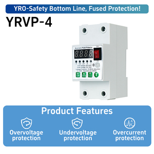 Get Factory <strong>Price</strong> Over and Under Voltage Protector 63A Reliable <strong>Supplier</strong> for Home and Commercial Power Systems Voltage <strong>Regulator</strong> - Product Image 2