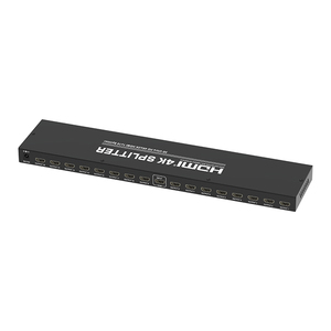 Divisor HDMI 4K 1 Entrada 16 Salidas 30Hz con 2 Puertos, Compatible con HDCP1.4, 3D, <span class=keywords><strong>HDR</strong></span> - Product Image 2