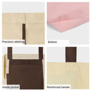 <span class=keywords><strong>Bolsa</strong></span> de Compra Personalizada de Algodón Orgánico 100% Ecológica para Sublimación con Logotipo - Product Image 3