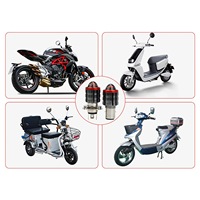 TCYATO – phares LED pour accessoires de moto, 12W, projecteur à lentille Cob, jaune et blanc, étanche