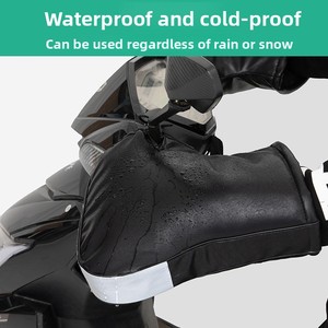 Copri manico elettrico pilota per <span class=keywords><strong>moto</strong></span> calda invernale guanti antivento ispessiti <span class=keywords><strong>impermeabili</strong></span> antivento - Product Image 2