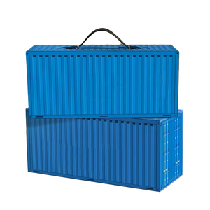 <span class=keywords><strong>Internet</strong></span> Người Nổi Tiếng Có Thể Tái Chế Thư Mục Màu Đỏ Bìa Xử Lý Tùy Chỉnh Rỗng Nướng Vali Quà Tặng Dập UV In Ấn - Product Image 2