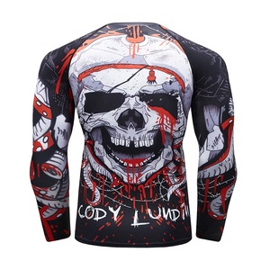 Jersey de ciclismo para hombre BJJ MMA Rashguard hecho a medida de alta calidad con características de protección contra sarpullidos - Product Image 6