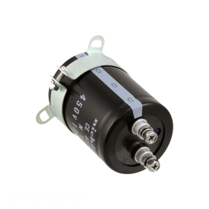 Condensateur à montage sur châssis, en aluminium, 1200 µF, 20 %, 450 V, à vis, 1200 µF, LNY2W122MSEF, Distributeur agréé - Product Image 1