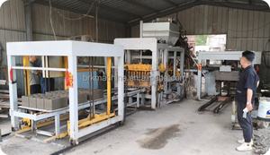 Heißer Verkauf QT4-15 Beton Zement Hohl blöcke Produktions linie Voll automatische hydraulische ineinandergreifende Ziegel herstellungs maschine - Product Image 4
