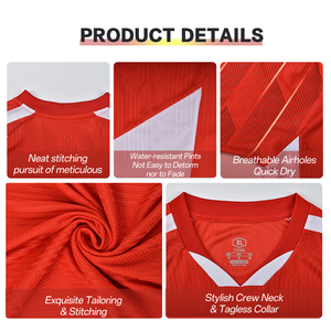 Maglia da <span class=keywords><strong>Calcio</strong></span> Personalizzata YL per Uomo, Magliette da <span class=keywords><strong>Calcio</strong></span> ad Asciugatura Rapida, <span class=keywords><strong>Set</strong></span> Uniforme da <span class=keywords><strong>Calcio</strong></span> di Alta Qualità per Adulti e Bambini - Product Image 4