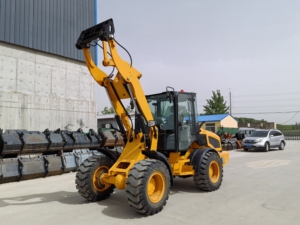 Cargadora de Ruedas China HAIJU H580, Capacidad de Elevación 3000 kg, 4x4, Cargadoras de Ruedas Hidrostáticas, Certificación EURO 5 / EPA4 CE para Granja - Product Image 4
