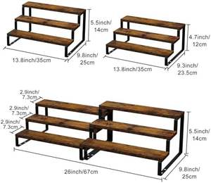 Risers d'affichage en bois, support de support et présentoir - Product Image 3