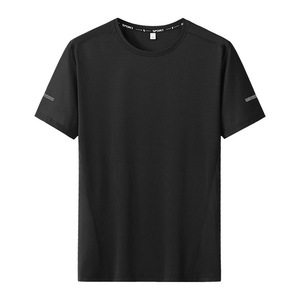 T-shirt da Uomo Oversize in Poliestere <span class=keywords><strong>Bianco</strong></span> Estivo, Maglietta Promozionale Sportiva con Collo a O per Uso Quotidiano - Product Image 2