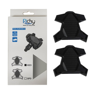 Pedales sin clip Richie para bicicleta de carretera, eje de cromoly, autoblocantes, duraderos, compatibles con bicicletas de carretera - Product Image 5