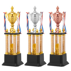 Trophée Métallique Bowen 280G Personnalisable avec Logo pour Étudiants, Enfants, Maternelle, Récompenses Sportives - Product Image 2