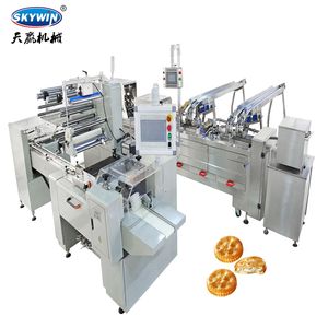 Machine de remplissage à <span class=keywords><strong>deux</strong></span> rangées, pour chocolat, crème et Sandwich, plateau connecté, emballage gratuit - Product Image 2