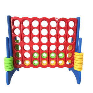 Moetry Outdoor Indoor Giant Connect Four Game Jouets éducatifs en plastique <span class=keywords><strong>Jeu</strong></span> de société pour parc d'attractions préscolaire - Product Image 1