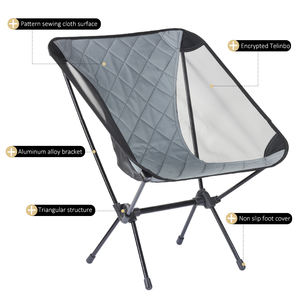 Silla de Playa Portátil Ultraligera para Exteriores, Silla de Camping y Senderismo Baja con Tubo de Aluminio 7075 - Product Image 2