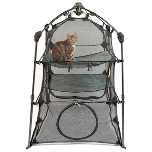 Enclos pour chat portable et pliable, <span class=keywords><strong>parc</strong></span> pour chatons et chat, tente pour chats d'intérieur - Product Image 1