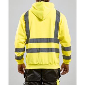 BLAKLADER - 334619743300L Suéter con capucha Hi-Vis Amarillo-EAN 7330509237250 ROPA DE TRABAJO DE LA HI-VIS - Product Image 3