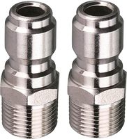 Adaptateur pour nettoyeurs haute pression, raccord rapide 3/8 pouce, prise à filetage mâle, coupleur pour nettoyeurs haute pression