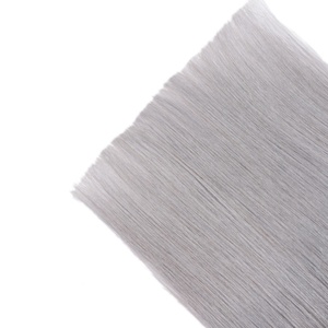 Peluca de Cabello Humano Remy Liso Brasileño Gris 1B con Encaje 360, 180% de Densidad, Extensiones Largas, Garantía, Paquete de 3 Unidades - Product Image 2