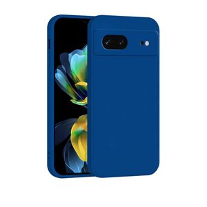 Pure Colour Phone Case for Google <b>Pixel</b> 5A 4A 3A 5 4 3 Xl Liquid Silicone Simple Business Camera Lens Protection Sjk410 Laudtec - Product Image 1
