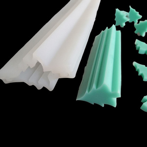 Early Riser <strong>Silicone</strong> Soap Mold <strong>Christmas</strong> Tree-Shape Tube Column Embed <strong>Mould</strong> for Soap Making Moule Pour Savon Moldes De Jabn - Product Image 5