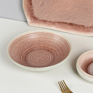 Modern Simplicity Silent Wind Wholesale Ceramic Tableware <b>Set</b> High Color Value Matte <b>Microwave</b> Safe Dishwasher Safe Eco-Friendly - Product Image 1
