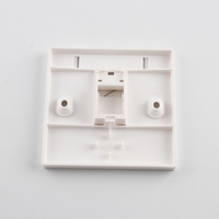 Placa de pared modular Keystone RJ45 de red simple/doble, placa frontal AMP de doble puerto 760245389, panel de red